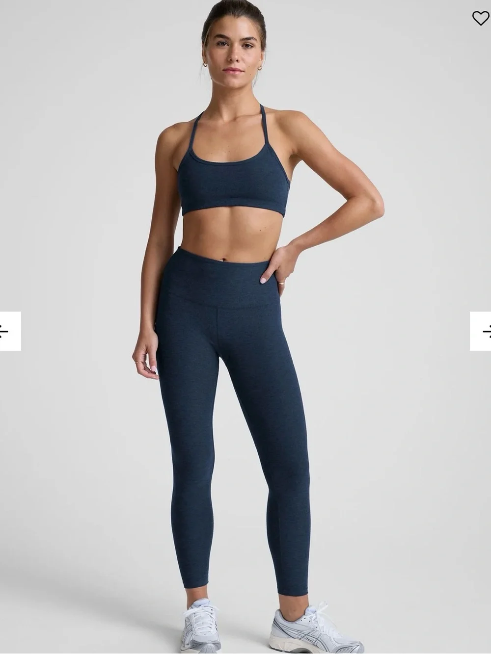 Beyond Yoga Spacedye™ Caught In The Midi High Waisted Legging 1X Navy